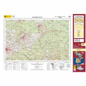 Topografische kaart 859 MT50 Pozoblanco | CNIG - Instituto Geográfico Nacional1