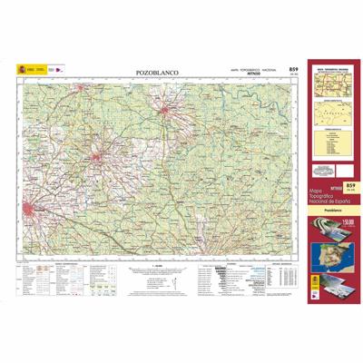 Topografische kaart 859 MT50 Pozoblanco | CNIG - Instituto Geográfico Nacional1