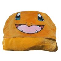 Pokémon Coral Hooded Blanket Charmander 120 x 150 cm - thumbnail