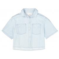 Garcia - Blauw | unisex | Top | Blauw | XL | regular | Kamst mode