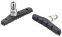 Simson remblokken V brake 72 x 12,5 mm zwart 2 stuks