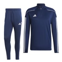 adidas Tiro 23 League 1/4-Zip Trainingspak Blauw Zwart - thumbnail