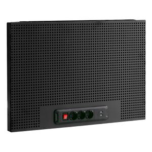 Facom Ophangbord | met stekkerdoos en USB | zwart | JLS3-PPAV1USBBS JLS3-PPAV1USBBS