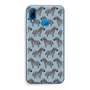 Zebra: Huawei P20 Lite Transparant Hoesje
