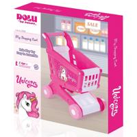 Dolu Eenhoorn Winkelwagen Roze Dolu Eenhoorn Winkelwagen Roze