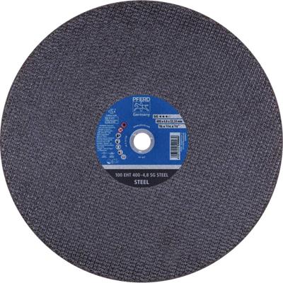 PFERD TOOLS 100 EHT 400-4,8 SG STEEL/22,23 61329822 Doorslijpschijf recht 400 mm 10 stuk(s) Gietijzer, Staal
