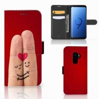 Samsung Galaxy S9 Plus | Wallet Case | met Pasjes | Liefde - Origineel Romantisch Cadeau