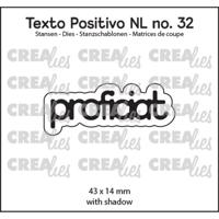 Crealies • texto positivo nl dies proficiat