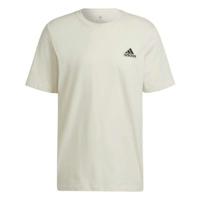 Heren-T-Shirt met Korte Mouwen Adidas Essentials Feelcomfy Wit Maat M