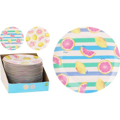Excellent Houseware Bord plat melamine ø25cm