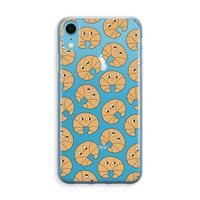 Croissant: iPhone XR Transparant Hoesje Croissant: iPhone XR Transparant Hoesje