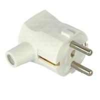 Enzo Randaarde stekker haaks wit met tule MK 6140688