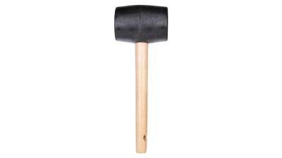 Rubi Zwarte Zachte Rubber Hamer | 750 Gram - 88553