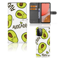 Samsung Galaxy A72 Leuk Hoesje Avocado Singing - thumbnail