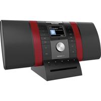 TechniSat MULTYRADIO 4.0 SE, Schwarz/Rot Internetradio DAB+, VHF (FM) Zwart, Rood