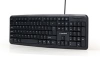 Gembird KB-U-103 toetsenbord USB Amerikaans Engels Zwart - thumbnail