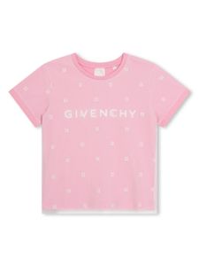 Givenchy Kids t-shirt à motif 4G - Rose