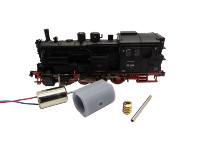 micromotor NM059G motor ombouwset voor Minitrix BR 92.20 DB, K.Bay.Sts.B. R 4/4