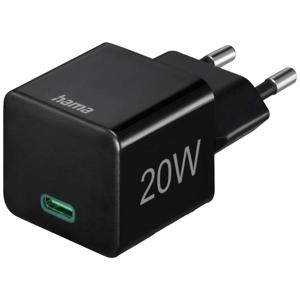 Hama USB-oplader 20 W Binnen, Thuis Uitgangsstroom (max.) 3000 mA Aantal uitgangen: 1 x USB-C