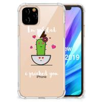 Apple iPhone 11 Pro Stevig | Bumper Hoesje | Cactus Glad Apple iPhone 11 Pro Stevig | Bumper Hoesje | Cactus Glad