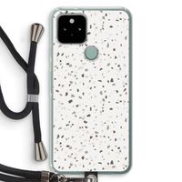Terrazzo N°14: Pixel 5 Transparant Hoesje met koord