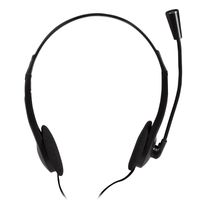 LogiLink HS0052 hoofdtelefoon/headset Hoofdband Zwart - thumbnail