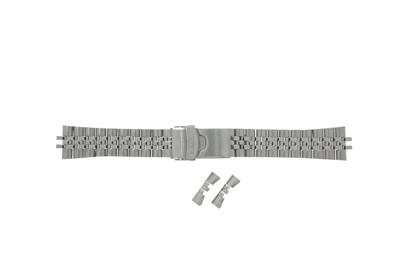 Horlogeband Seiko SSK035K1 / 4R34-00A0 / 5 Sports / M11X111J0 Staal 22mm