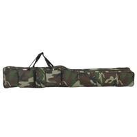 VidaXL Hengeltas 160 cm camouflage oxford stof groen VidaXL Hengeltas 160 cm camouflage oxford stof groen