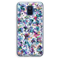 Hibiscus Flowers: Samsung Galaxy A6 (2018) Transparant Hoesje