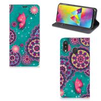 Samsung Galaxy M20 | Bookcase | Cirkels en Vlinders