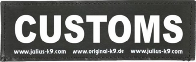 Julius-K9 label - Customs