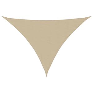 vidaXL Zonnescherm driehoekig 3x3x4,24 m oxford stof beige