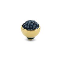 Melano Twisted Shiny Steentje Montana | Goud
