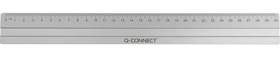 Q-CONNECT meetlat, aluminium, 30 cm, in ophangetui