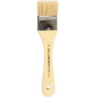 Creativ Company Vernis / lak kwasten, l: 18,5 cm, b: 35 mm, plat, 12 stuk/ 1 doos Creativ Company Vernis / lak kwasten, l: 18,5 cm, b: 35 mm, plat, 12 stuk/ 1 doos