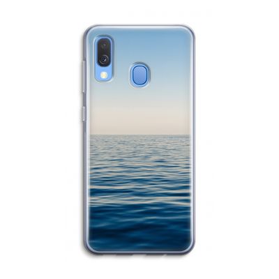 Water horizon: Samsung Galaxy A40 Transparant Hoesje