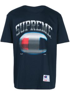 Supreme Champion chrome SS Top - Noir