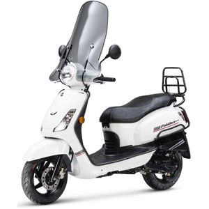 Sym Fiddle 2 Premium Wit - Benzine Scooter