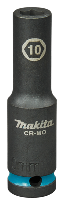 Makita Krachtdop Impact Black, 1/2 10mm lang - E-16411