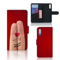 Huawei P20 | Wallet Case | met Pasjes | Liefde - Origineel Romantisch Cadeau