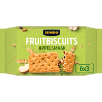 Jumbo Fruitbiscuits Appelsmaak 6 x 3 Stuks