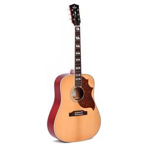 Sigma Guitars SDM-SG6 elektrisch-akoestische western gitaar met softcase