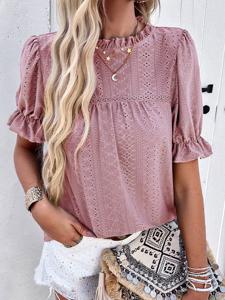 Loose Casual Plain Shirt