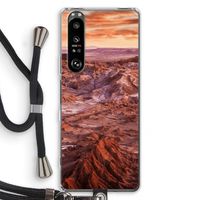 Mars: Sony Xperia 1 III Transparant Hoesje met koord