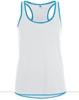 Starworld SW405 Ladies´ Contrast Sports Vest - White/Atoll - L