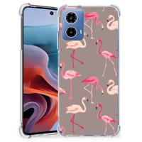 Motorola Moto G34 Case Anti-shock Flamingo