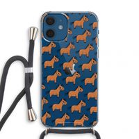 Pony: iPhone 12 mini Transparant Hoesje met koord