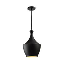 QUVIO Hanglamp rond zwart - QUV5107L-BLACK