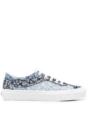 Vans baskets à motif cachemire - Bleu