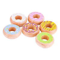 Houten donuts - thumbnail